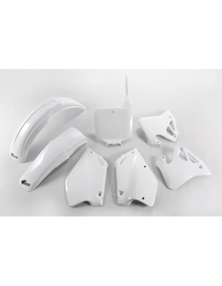 Kit plastiques - Blanc - UFO Honda 125 CR 1995-1997 / 250 CR 1995-1996