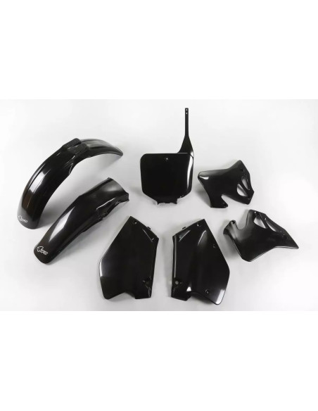 Kit plastiques - Noir - UFO Honda 125 CR 1995-1997 / 250 CR 1995-1996