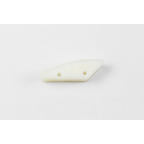 Patin de guide chaine - Blanc - UFO 125/250 RM 1991-1995