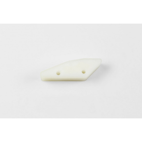 Patin de guide chaine - Blanc - UFO 125/250 RM 1991-1995