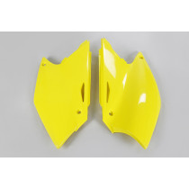 Plaques latérales - Jaune - UFO Suzuki 250 RMZ 2004-2006