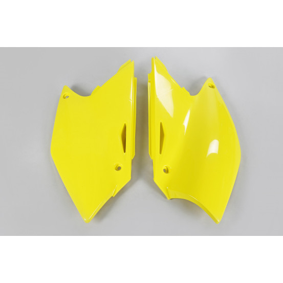 Plaques latérales - Jaune - UFO Suzuki 250 RMZ 2004-2006