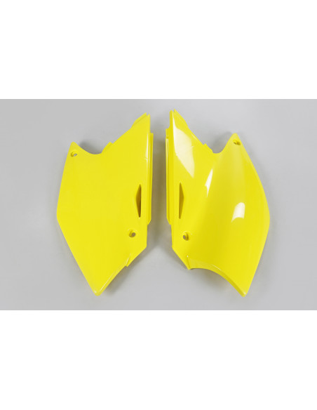 Plaques latérales - Jaune - UFO Suzuki 250 RMZ 2004-2006
