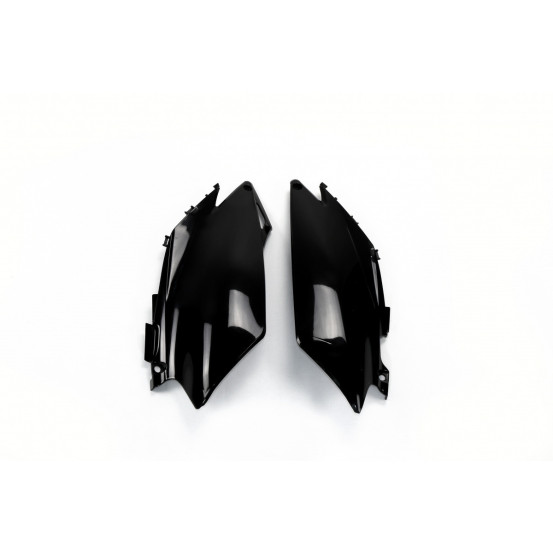 Plaques latérales - Noir - UFO Honda 250 CRF R 2011-2013 / 450 CRF R 2011-2012