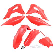 Kit plastiques - Rouge - UFO Honda 250 CRF-R 2018 / 450 CRF-R/X 2017-2018