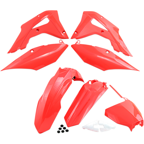 Kit plastiques - Rouge - UFO Honda 250 CRF-R 2018 / 450 CRF-R/X 2017-2018