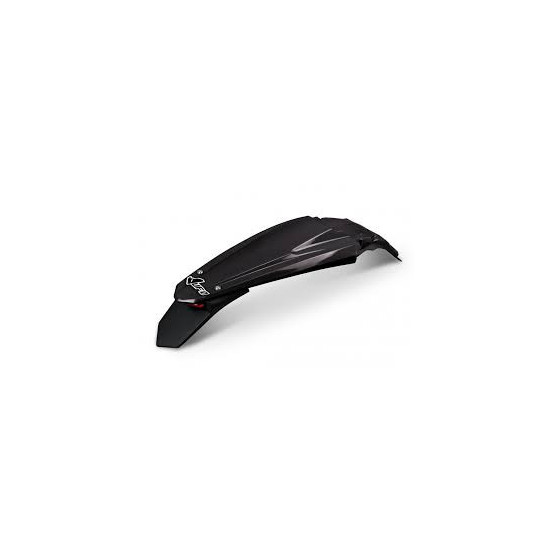 Garde boue arrière Enduro feu LED - Noir - UFO Kawasaki 250 KXF 2017-2018 / 450 KXF 2016-2018