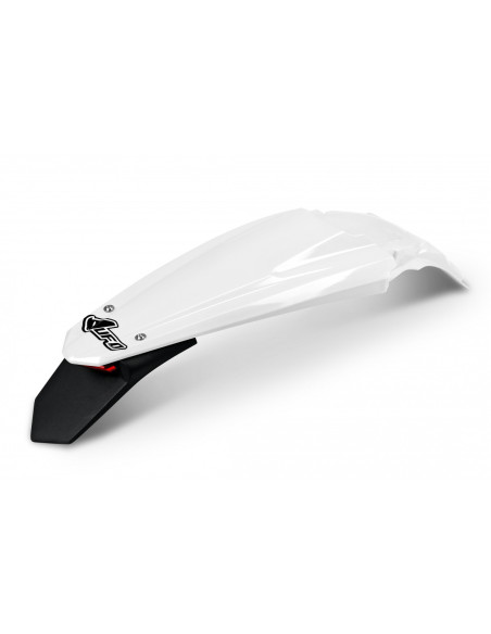 Garde boue arrière Enduro feu LED - Blanc - UFO Kawasaki 250 KXF 2017-2018 / 450 KXF 2016-2018