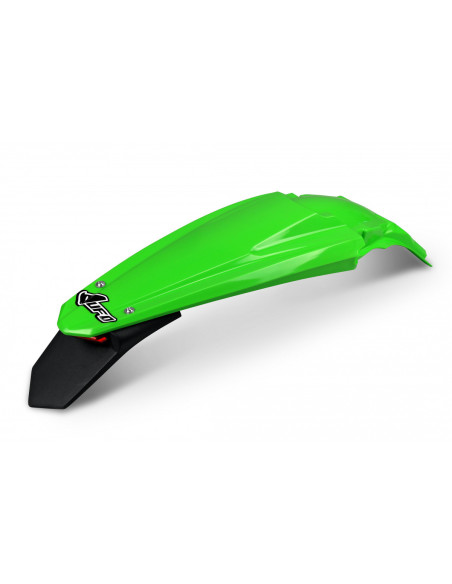 Garde boue arrière Enduro feu LED - Vert Fluo - UFO Kawasaki 250 KXF 2017-2018 / 450 KXF 2016-2018