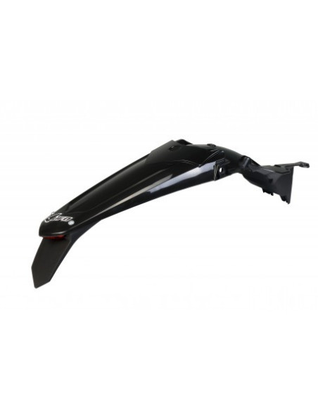 Garde boue arrière enduro LED - Noir - UFO Yamaha 250 YZF 2019-2023 / 450 YZ-F 2018-2022