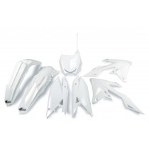 Kit Plastiques - Blanc - UFO Suzuki 450 RMZ 2018 -