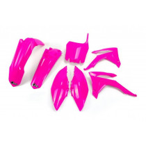 Kit Plastique - Rose Fluo - UFO Honda 250 CRF 2014-2017 / 450 CRF 2013-2016