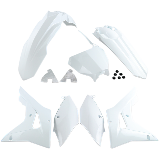 Kit Plastiques - Blanc - UFO Honda 250 CRF RX 2019 / 450 CRF X 2017