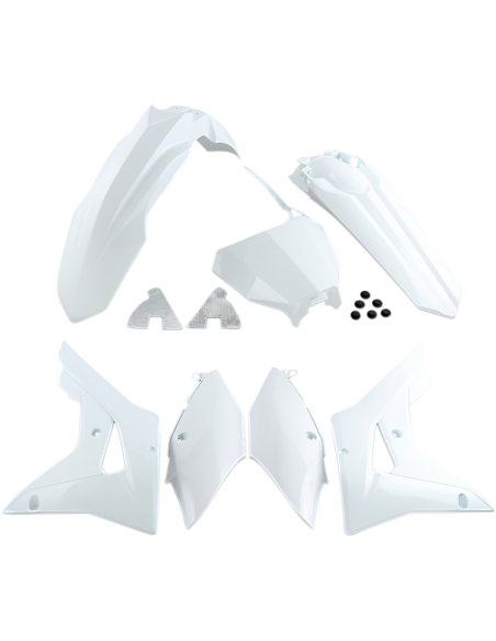 Kit Plastiques - Blanc - UFO Honda 250 CRF RX 2019 / 450 CRF X 2017