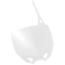 Plaque avant - Blanc - UFO Yamaha 85 YZ 2015-2016