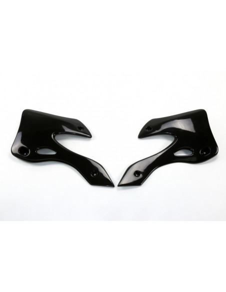 Ouies de radiateur - Noir - UFO Kawasaki 125 250 KX 1999-2002