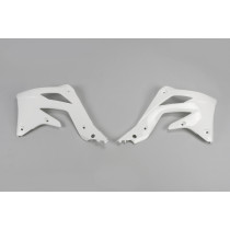 Ouïes de radiateur - Blanc - UFO Kawasaki 450 KXF 2012-2015