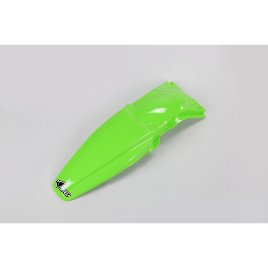Garde boue arrière - Vert Fluo - UFO Kawasaki 250 KXF 2009-2012 / 450 KXF 2009-2011