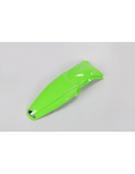 Garde boue arrière - Vert Fluo - UFO Kawasaki 250 KXF 2009-2012 / 450 KXF 2009-2011