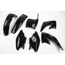 Kit Plastiques - Noir - UFO Honda 125 / 250 CR 2002-2003