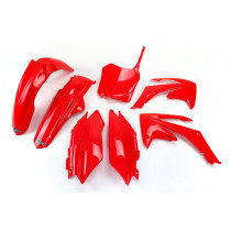 Kit Plastiques - Rouge - UFO Honda 250 CRF R 2011-2013 / 450 CRF R 2011-2012