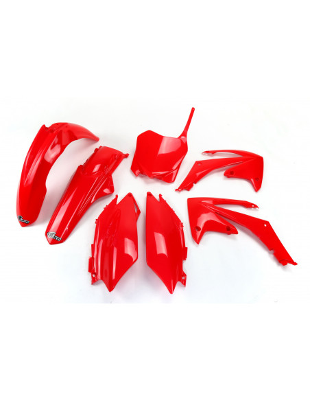 Kit Plastiques - Rouge - UFO Honda 250 CRF R 2011-2013 / 450 CRF R 2011-2012