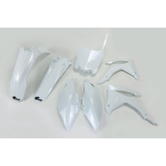Kit Plastiques - Blanc - UFO Honda 250 CRF 2014-2016 / 450 CRF 2013-2016