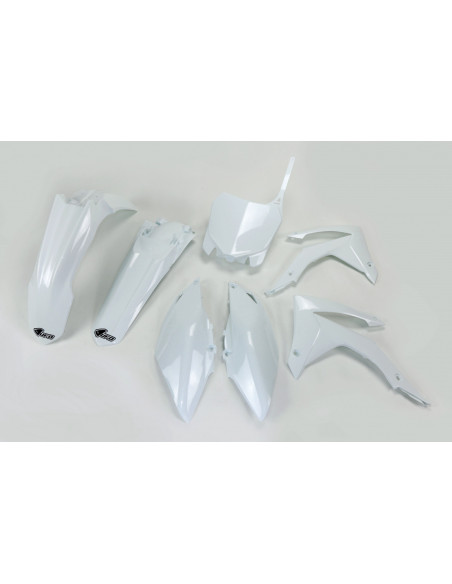 Kit Plastiques - Blanc - UFO Honda 250 CRF 2014-2016 / 450 CRF 2013-2016