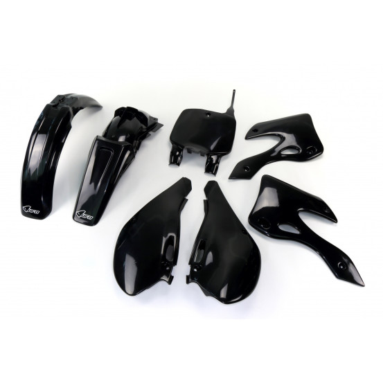 Kit Plastiques - Noir - UFO Kawasaki 125 250 KX 2000-2002
