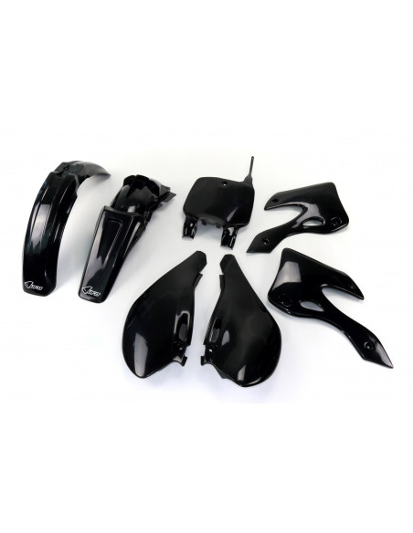 Kit Plastiques - Noir - UFO Kawasaki 125 250 KX 2000-2002