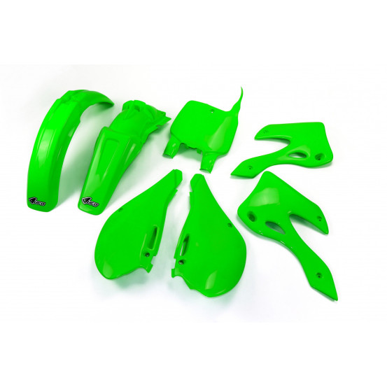Kit Plastiques - Vert - UFO Kawasaki 125 250 KX 2000-2002