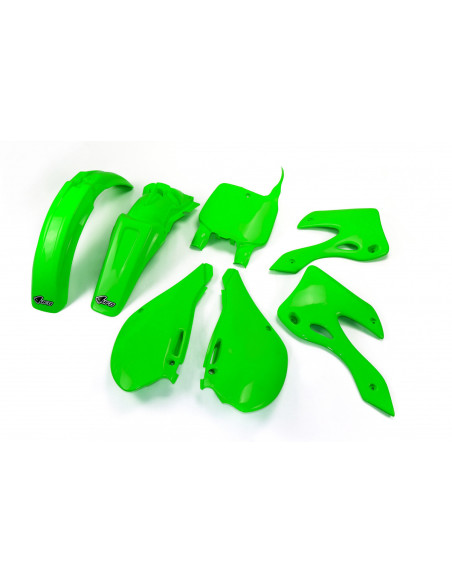 Kit Plastiques - Vert - UFO Kawasaki 125 250 KX 2000-2002