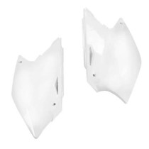 Plaques latérales - Blanc - UFO Kawasaki 250 KXF 2004-2005