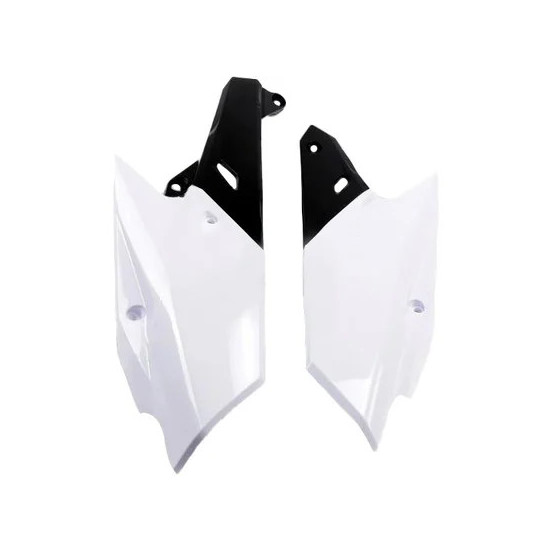 Plaques latérales - Blanc - UFO Yamaha 250 450 YZF 2014-2016