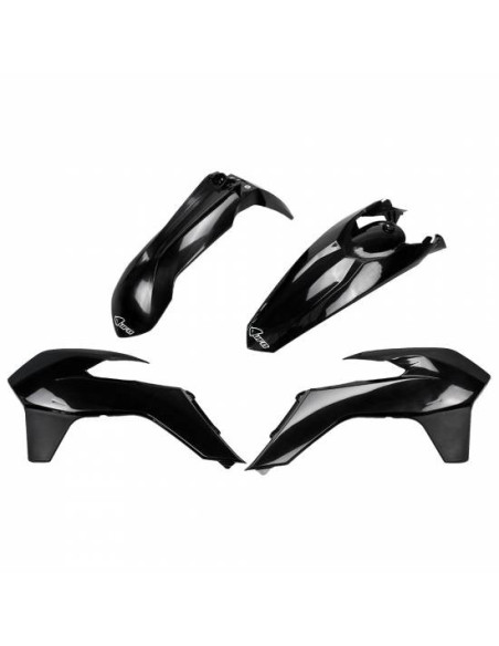 KIT PLASTIQUES - Noir - UFO KTM EXC EXCF 2014-2015