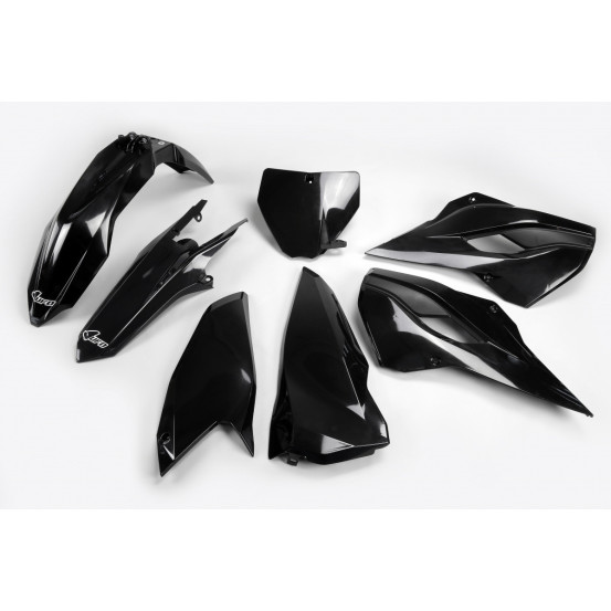 KIT PLASTIQUES - Noir - UFO HUSQVARNA TC 250 2016