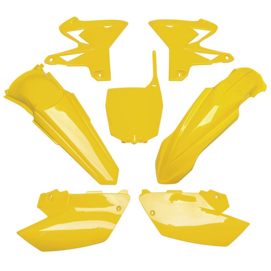 Kit Plastiques - Jaune - UFO restylé YAMAHA 125/250 YZ 2002-2014