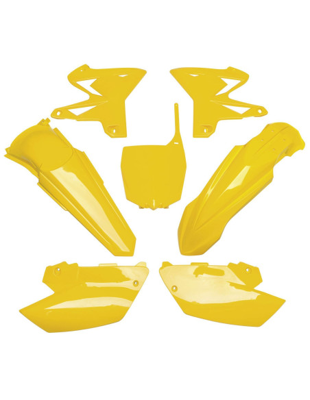 Kit Plastiques - Jaune - UFO restylé YAMAHA 125/250 YZ 2002-2014