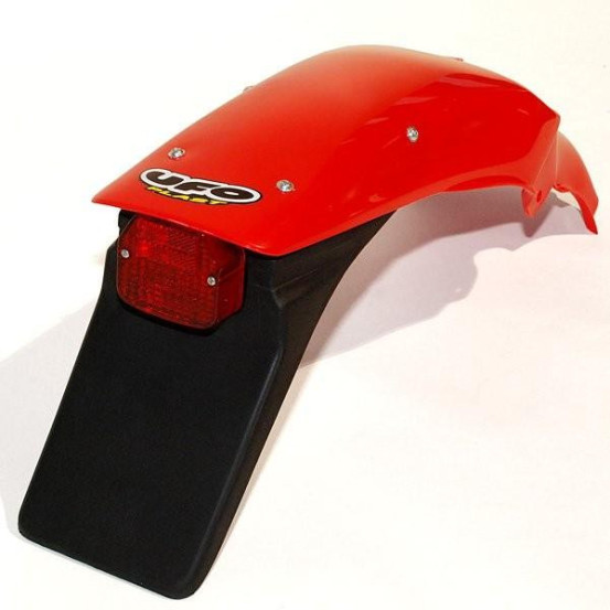 Garde boue arrière enduro - Rouge - UFO 125 CR R 1991-1992 250 CR R 1990-1991 500 CR R 1991-2001