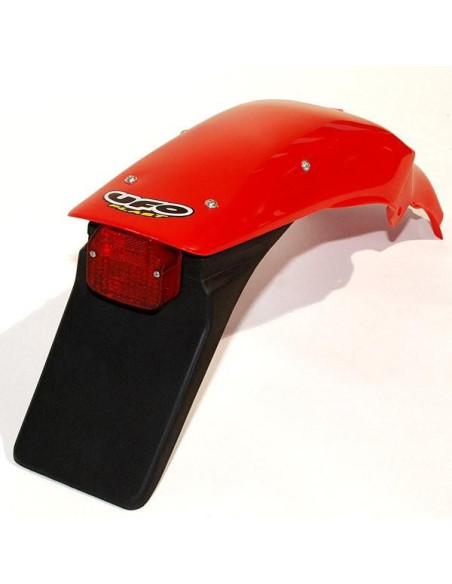 Garde boue arrière enduro - Rouge - UFO 125 CR R 1991-1992 250 CR R 1990-1991 500 CR R 1991-2001