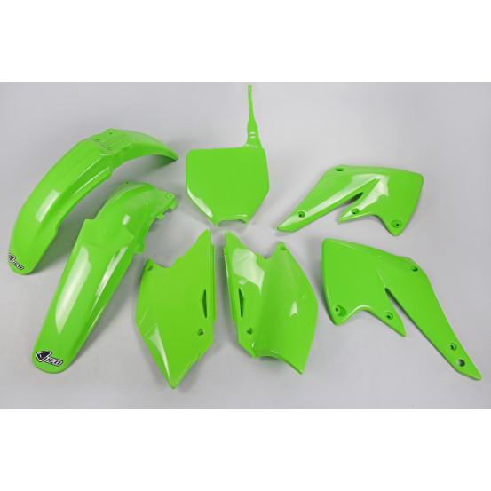 Kit Plastiques - Vert - UFO Kawasaki 250 KXF 2005