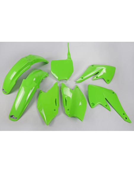 Kit Plastiques - Vert - UFO Kawasaki 250 KXF 2005