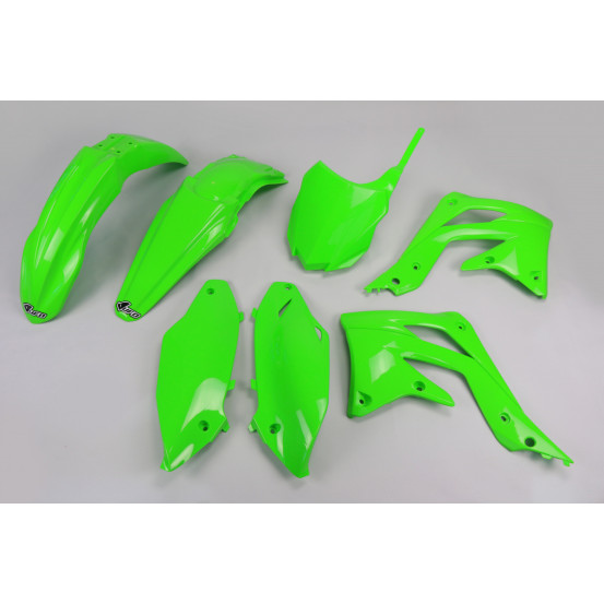 Kit Plastiques - Vert - UFO Kawasaki 450 KXF 2013-2015