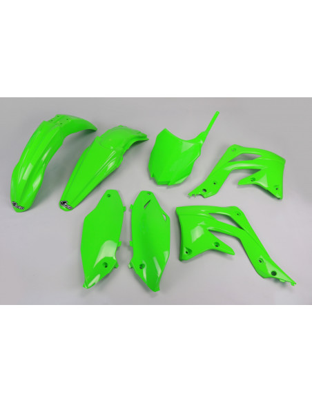 Kit Plastiques - Vert - UFO Kawasaki 450 KXF 2013-2015