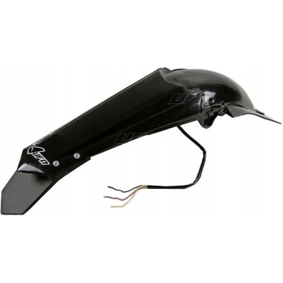 Garde boue arrière enduro - Noir - UFO 250 YZ-F 2010-2013 (à leds)