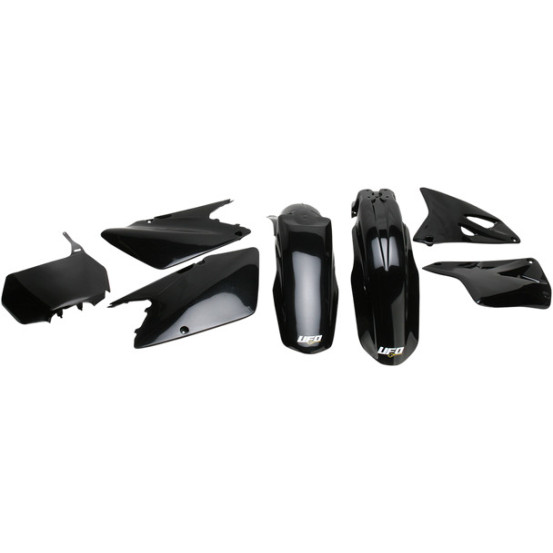 Kit Plastiques - Noir - UFO Suzuki 125 250 RM 2001-2002