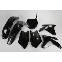 Kit Plastiques - Noir - UFO Suzuki 450 RMZ 2005-2006 -
