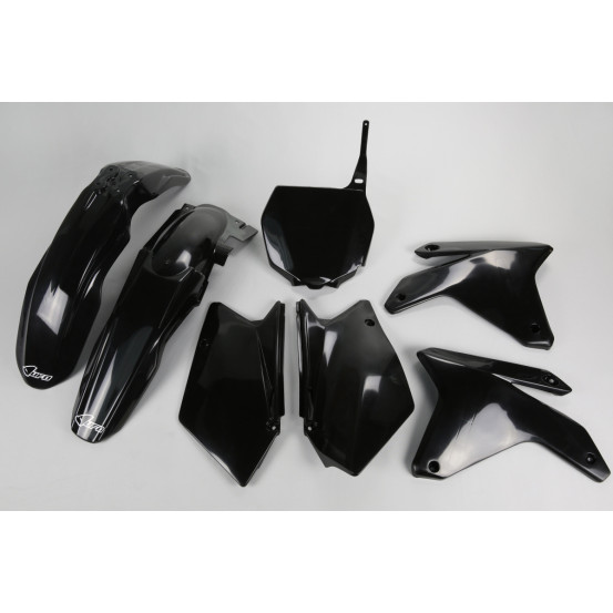 Kit Plastiques - Noir - UFO Suzuki 450 RMZ 2005-2006 -