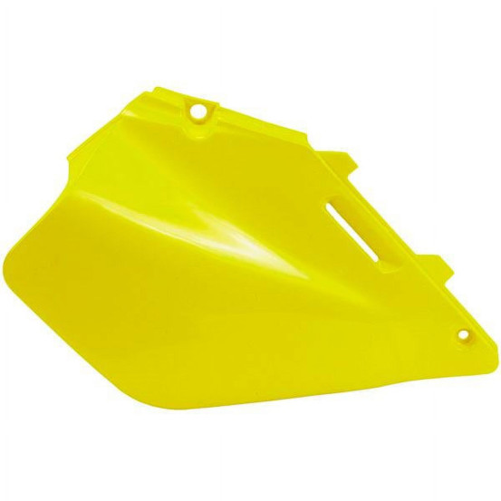 Plaques latérales - Jaune - UFO Suzuki 80 RM 1986-2001