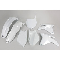 Kit Plastiques - Blanc - UFO Suzuki 450 RMZ 2005-2006